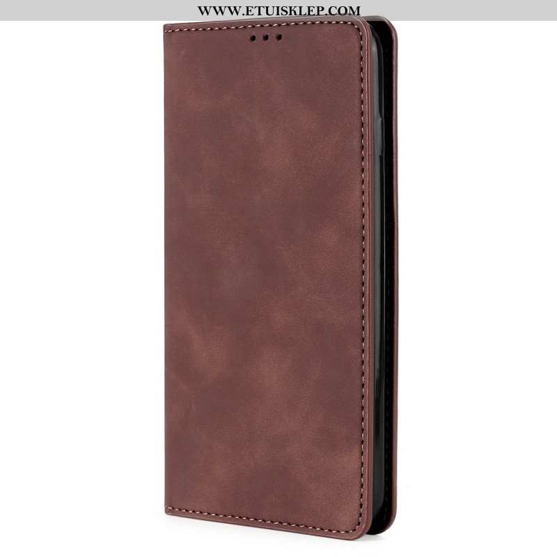 Etui Na Telefon do Sony Xperia 5 IV Etui Folio Elegancka Sztuczna Skóra